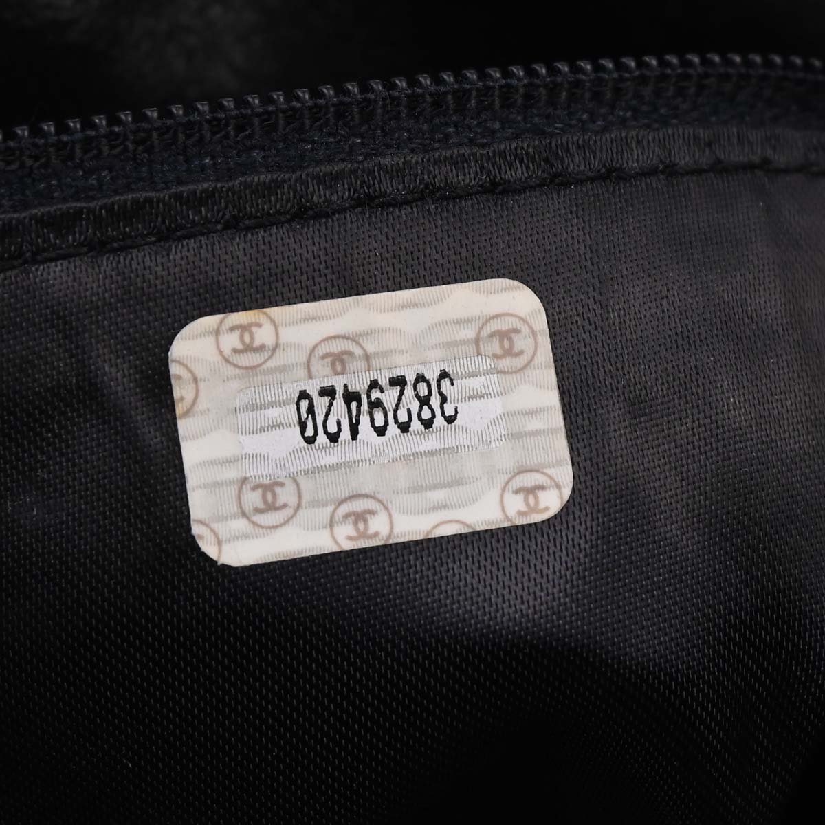 Chanel Black Lambskin Camera Bag Large