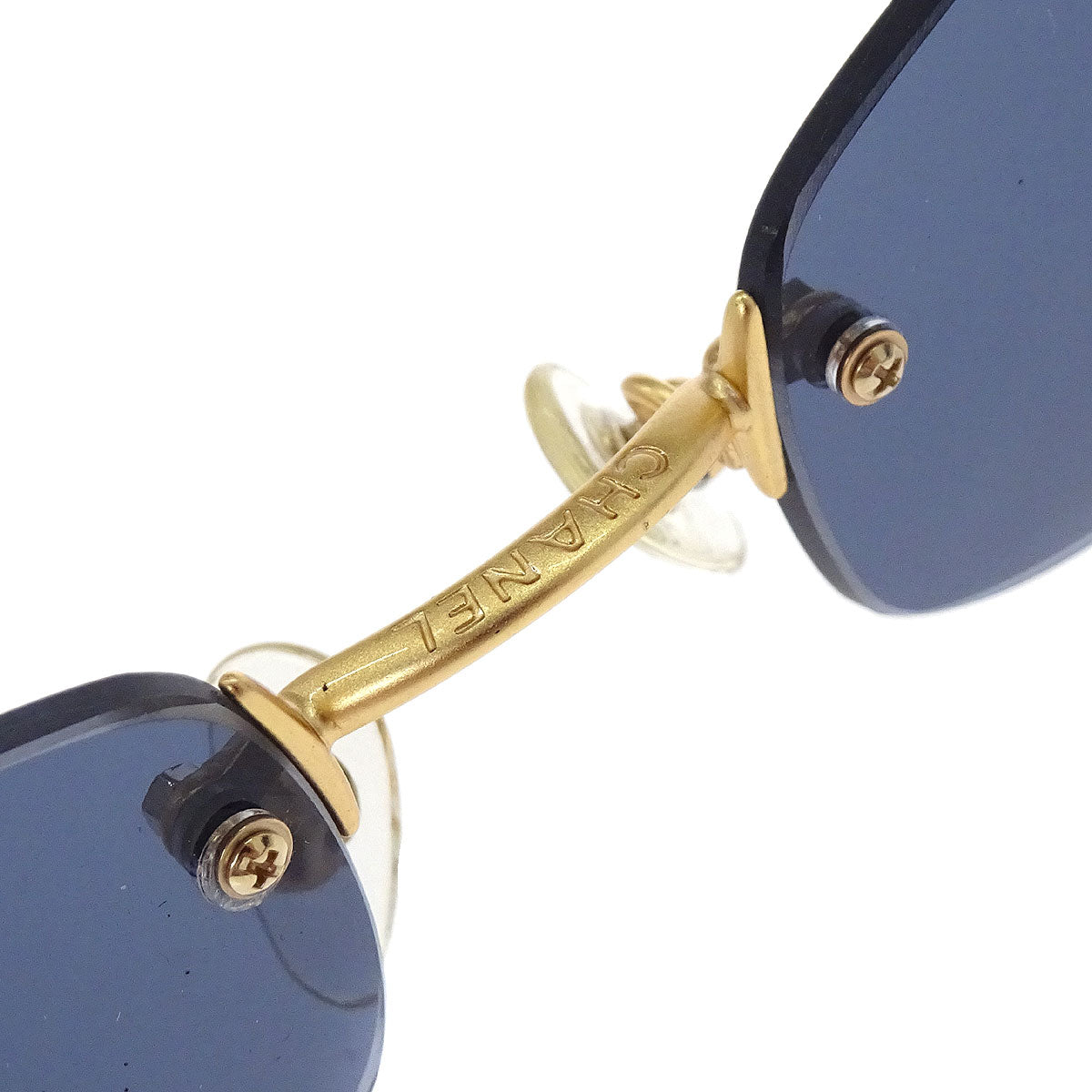 Chanel Sunglasses Eyewear Black Small Good