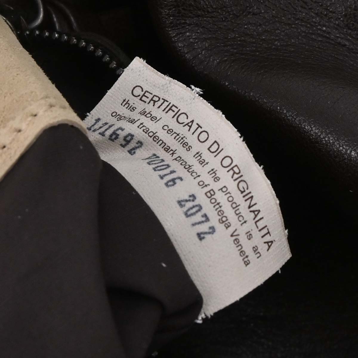 Bottega Veneta Brown Lambskin Intrecciato Handbag