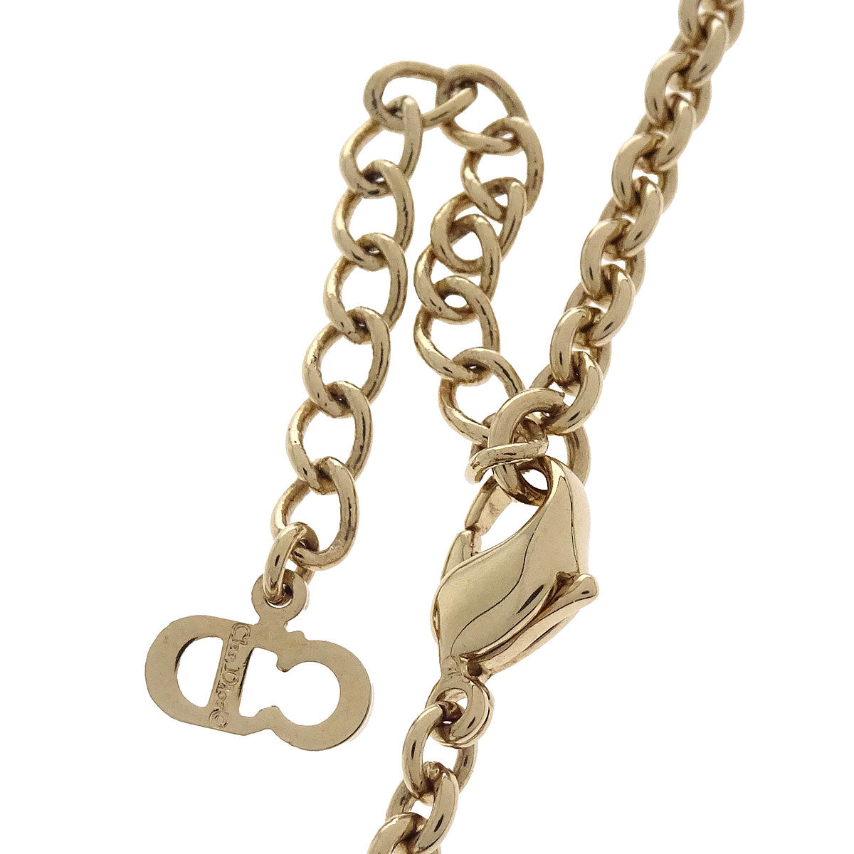Christian Dior Necklace Pendant Gold