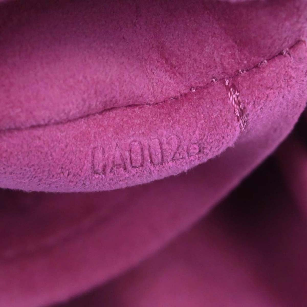 Louis Vuitton Fuchsia Monogram Denim Mini Pleaty Handbag M95216