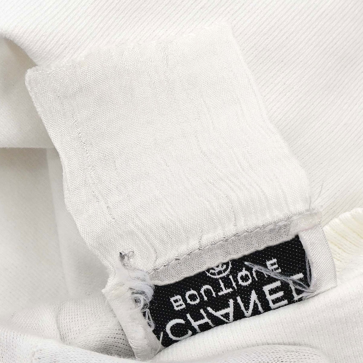 Chanel Long Sleeve Top Sweater White SAISON01 #L
