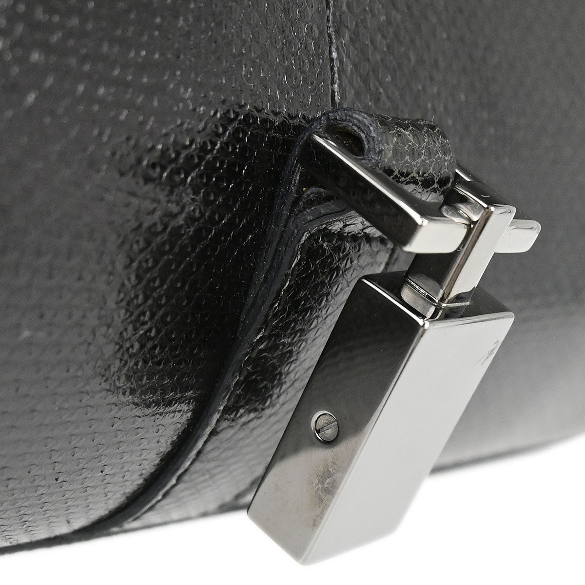 Gucci * Black Lizard Jackie Handbag