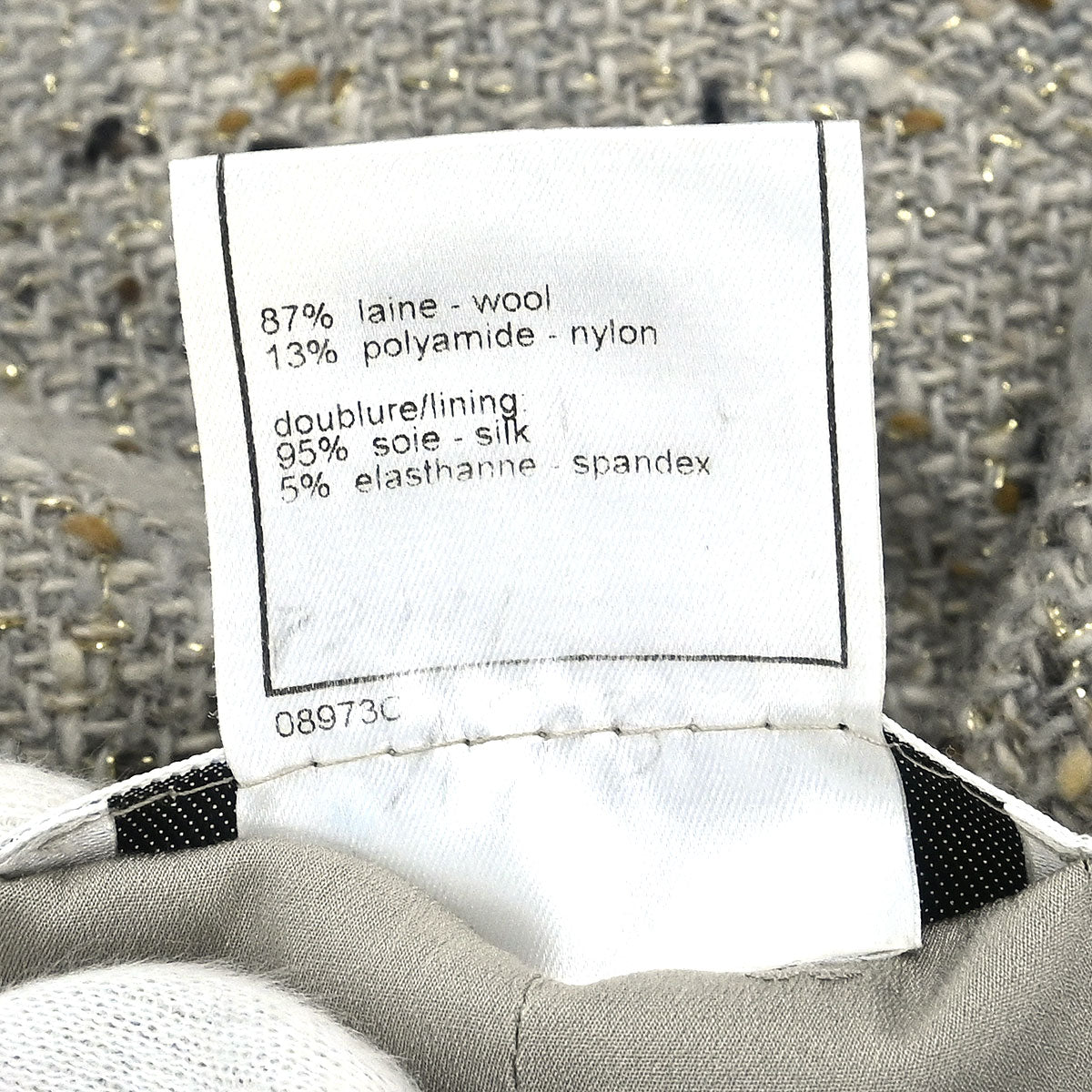 Chanel 1999 Single Breasted Jacket Gray #40