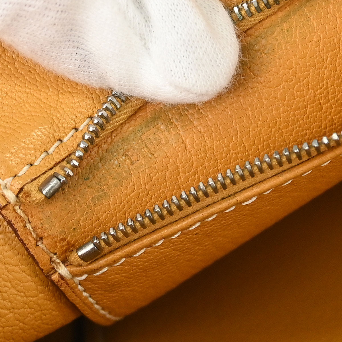 Hermes Natural Sable Fjord Manille Shoulder Bag