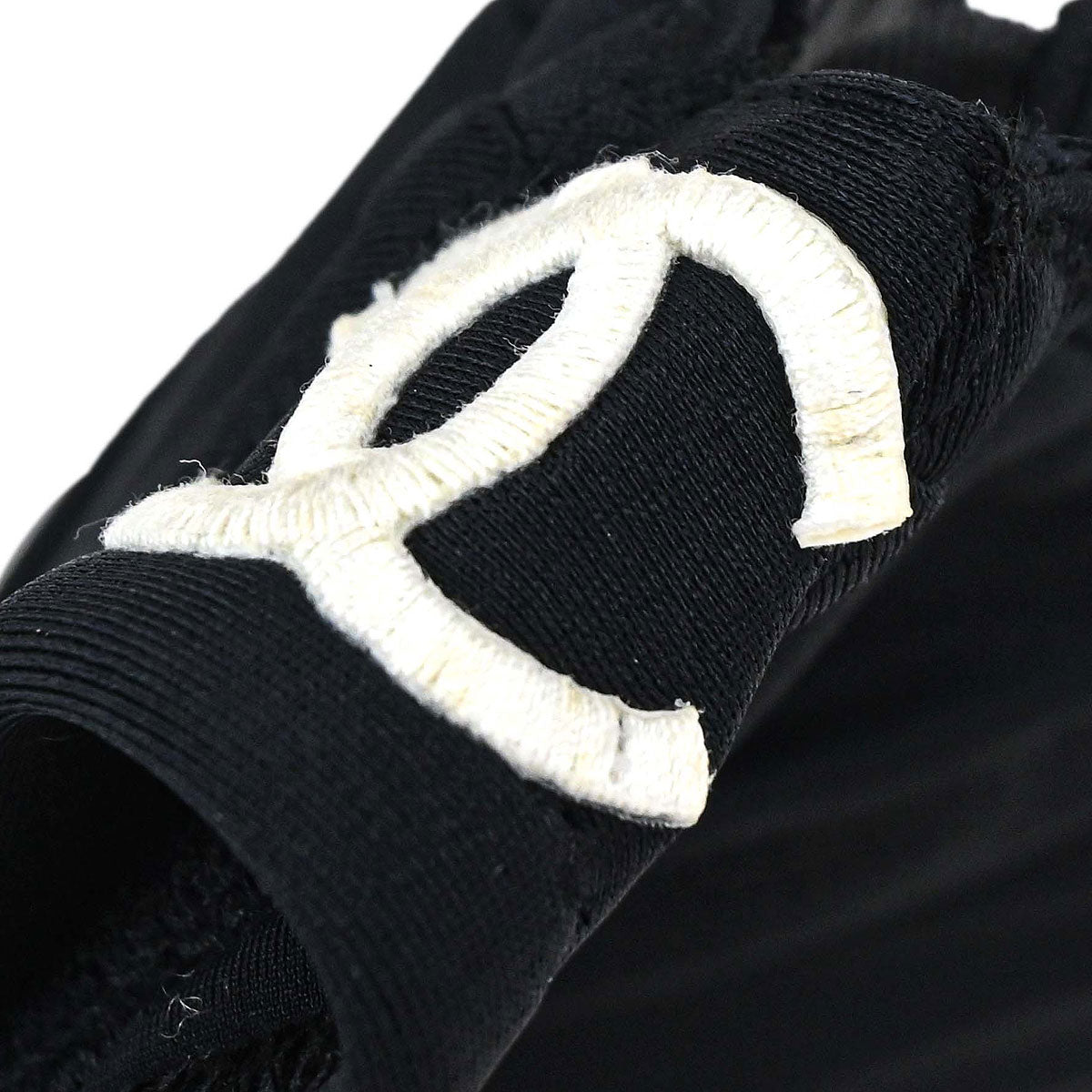 Chanel 1995 Swimwear Swimsuit Bras Black #36