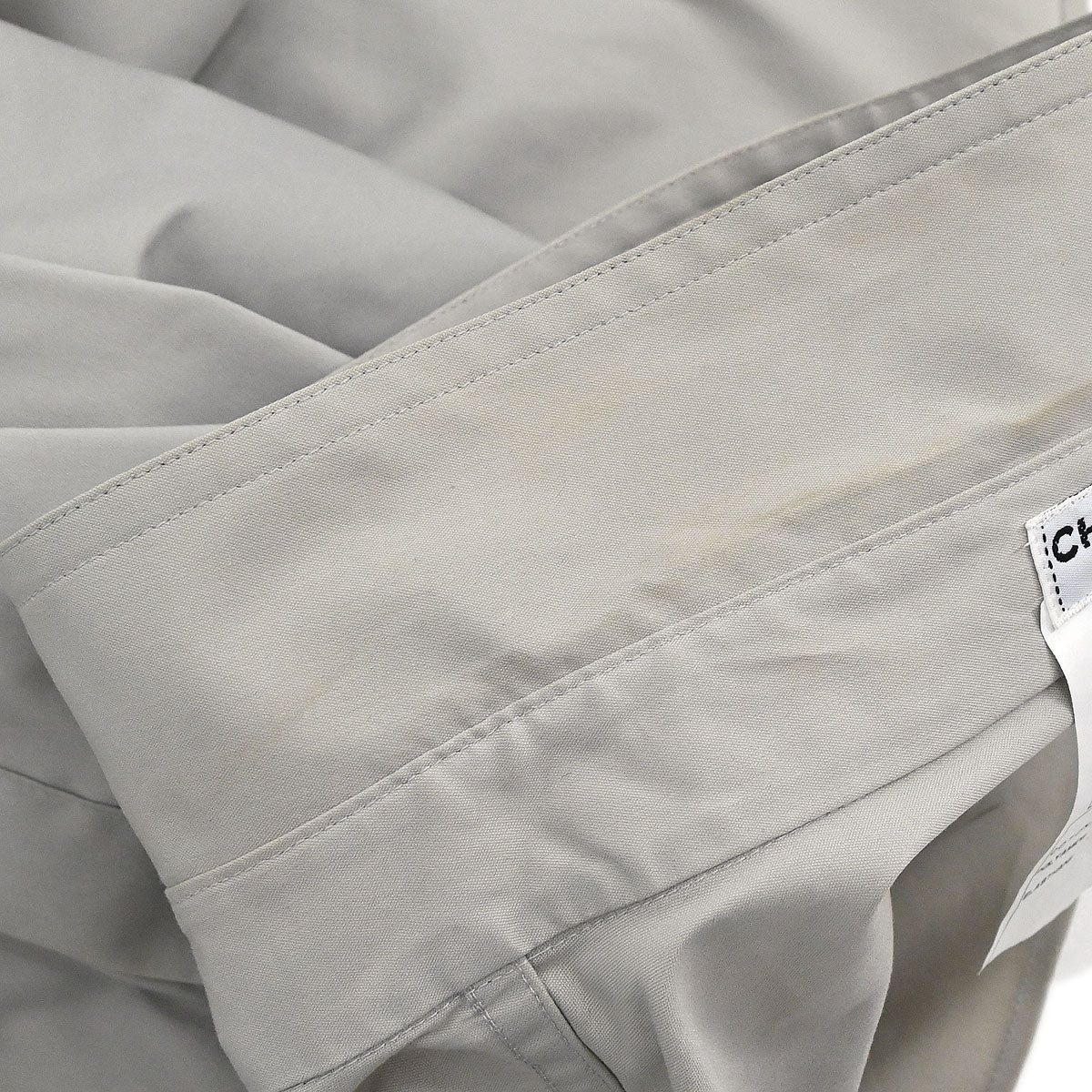 Chanel 1999 Blouse Shirt Gray #38
