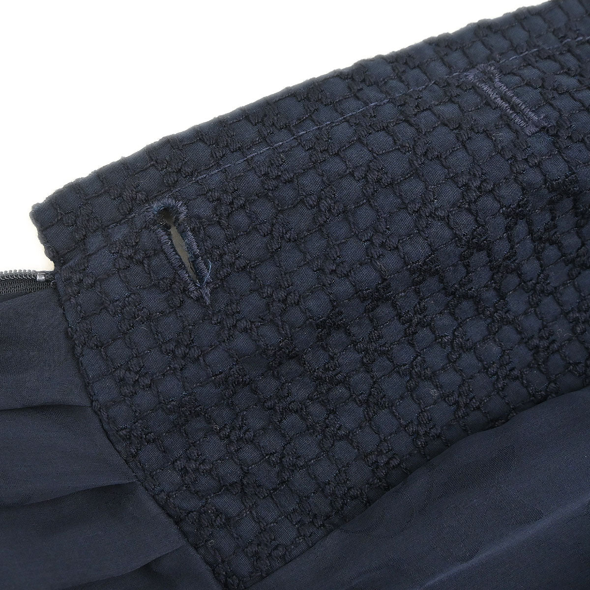 Chanel 2010 Short Sleeve Dress Navy #42