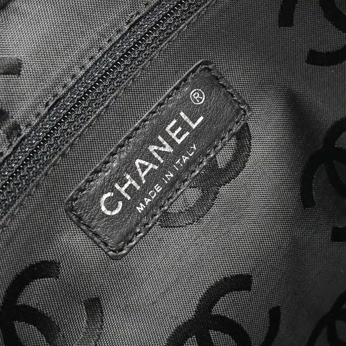 Chanel 2005-2006 Beige Calfskin Cambon Ligne Tote Handbag