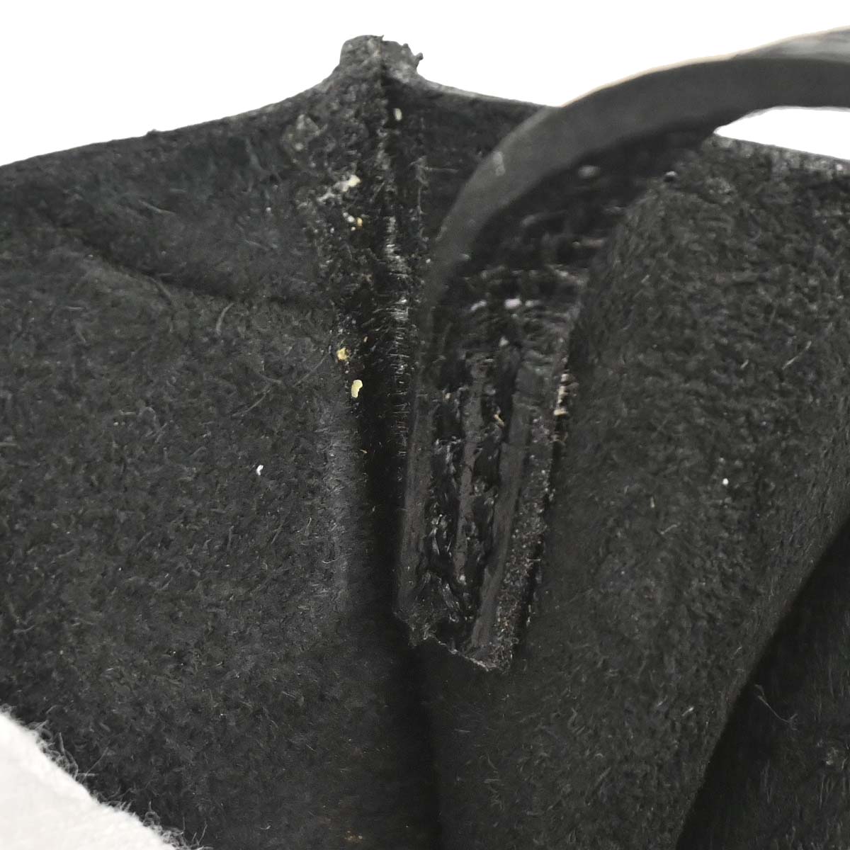 Hermes Black Box Calf Onimaitou Shoulder Bag Pochette