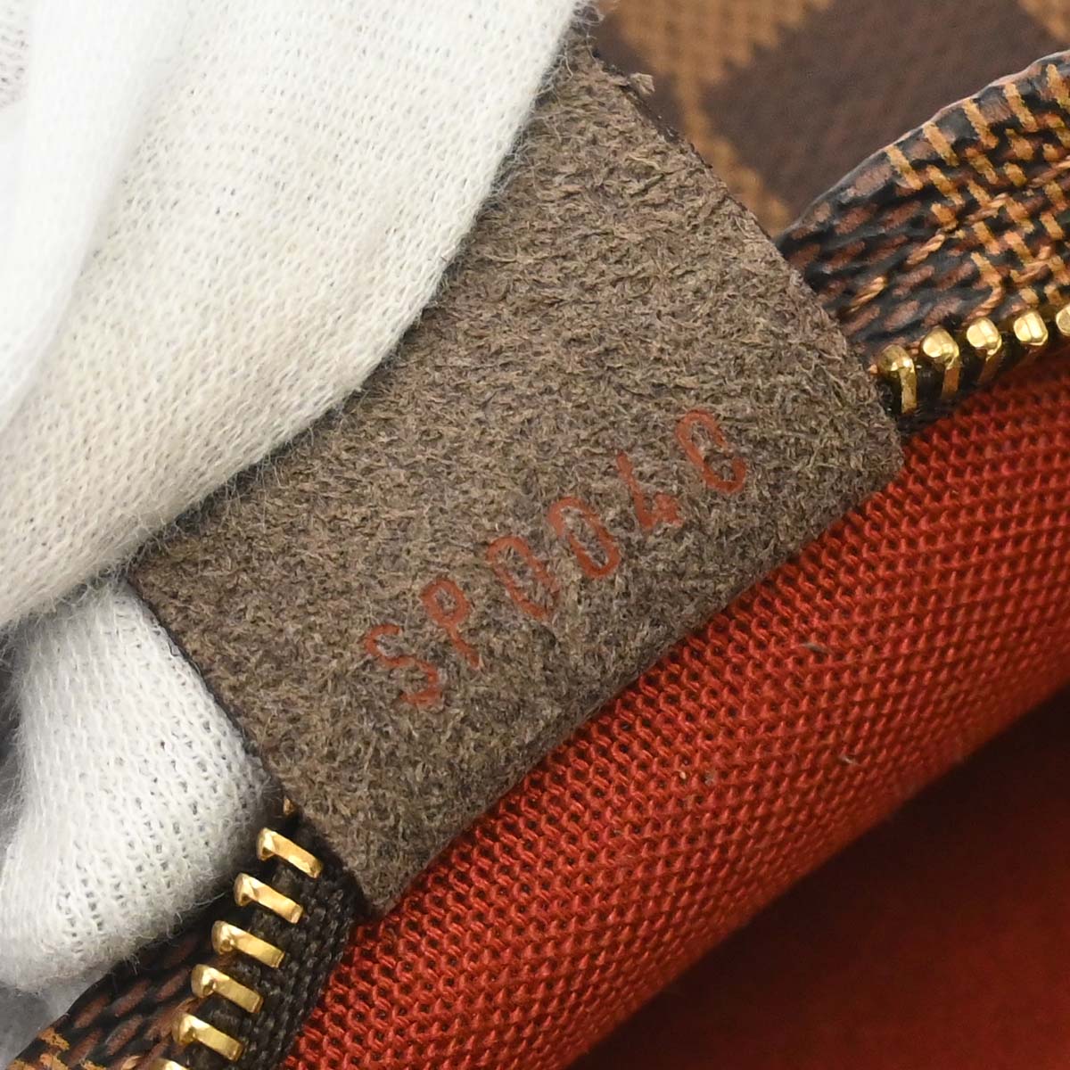 Louis Vuitton Damier Trousse Makeup Handbag N51982