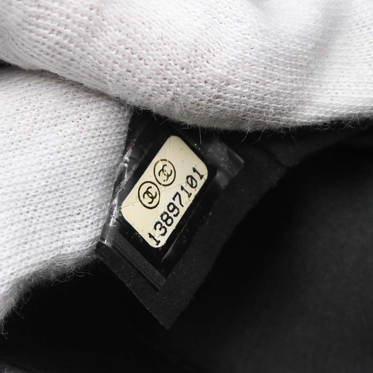 Chanel Black Lambskin 3 Accordion Flap Shoulder Bag