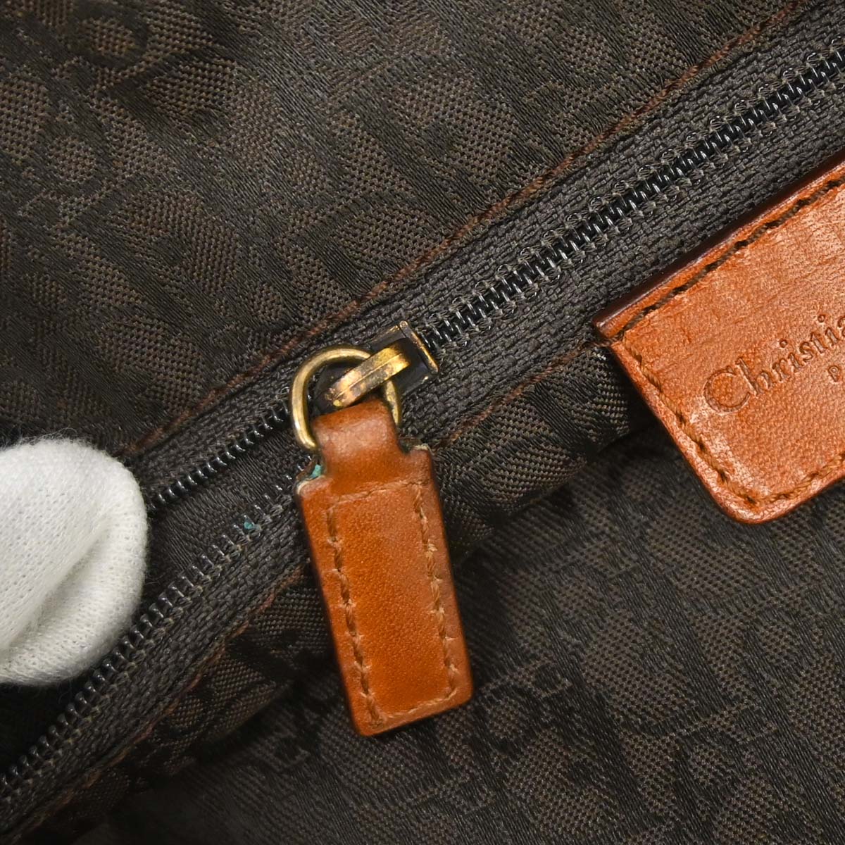 Christian Dior Pony Hair Street Chic Leopard Shoulder Bag