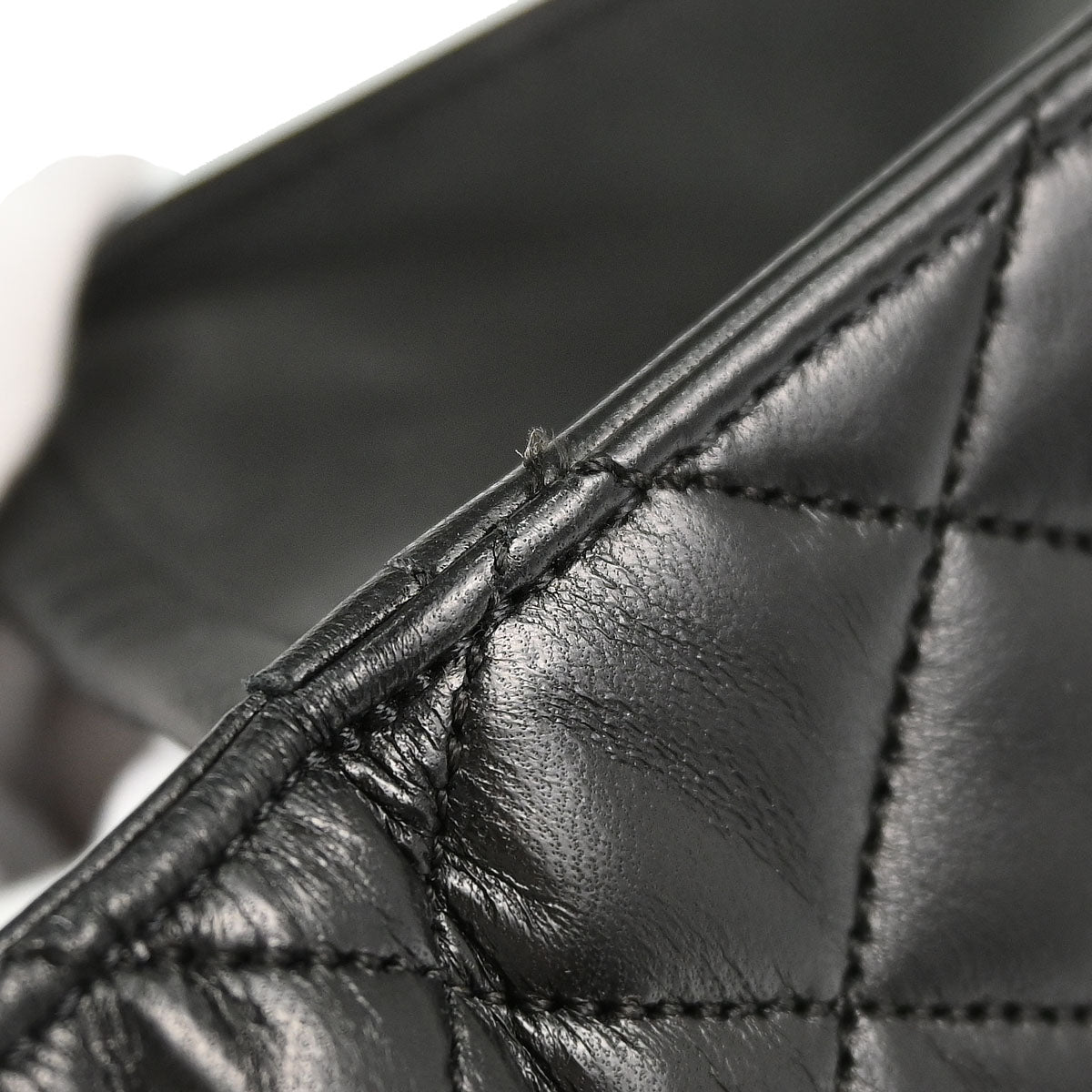 Chanel Black Lambskin Turnlock Medium Half Flap Shoulder Bag