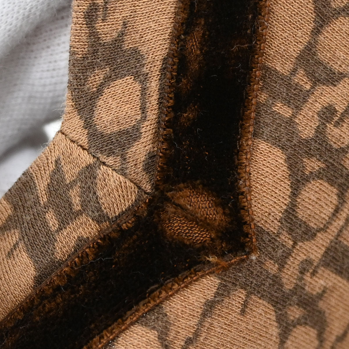 Christian Dior 2005 T-shirt Top Romantic Trotter Bow Brown #36