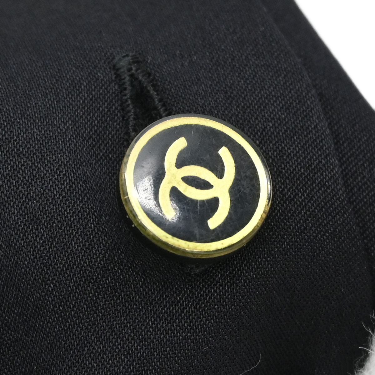 Chanel 2001 Blouse Shirt Black #40