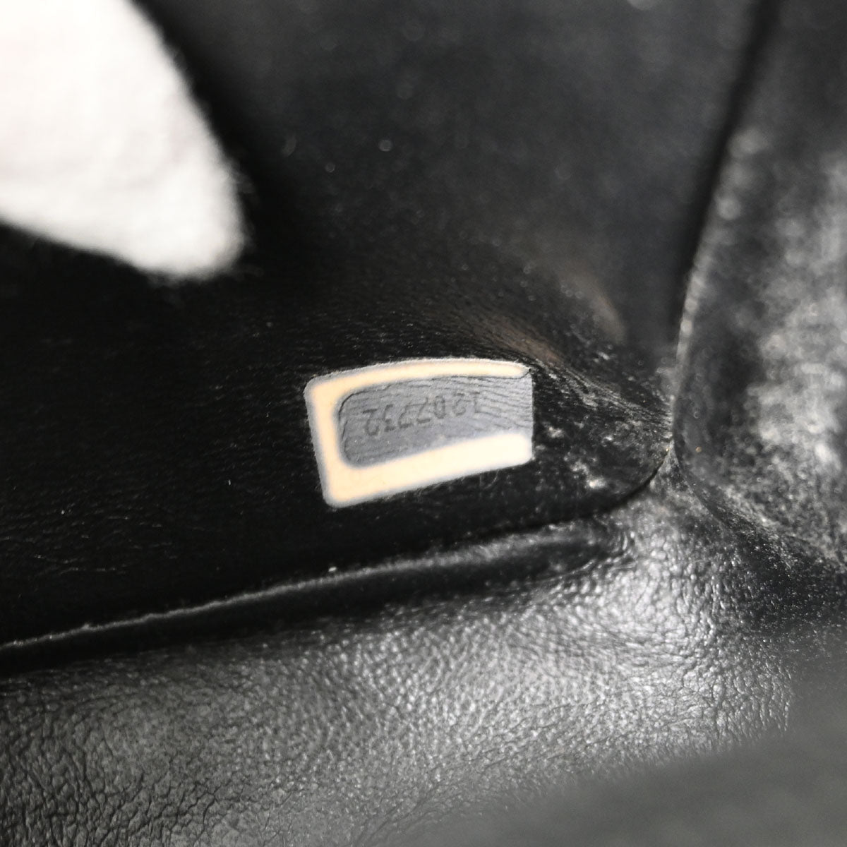 Chanel * Black Ostrich Mini Classic Square Flap Shoulder Bag