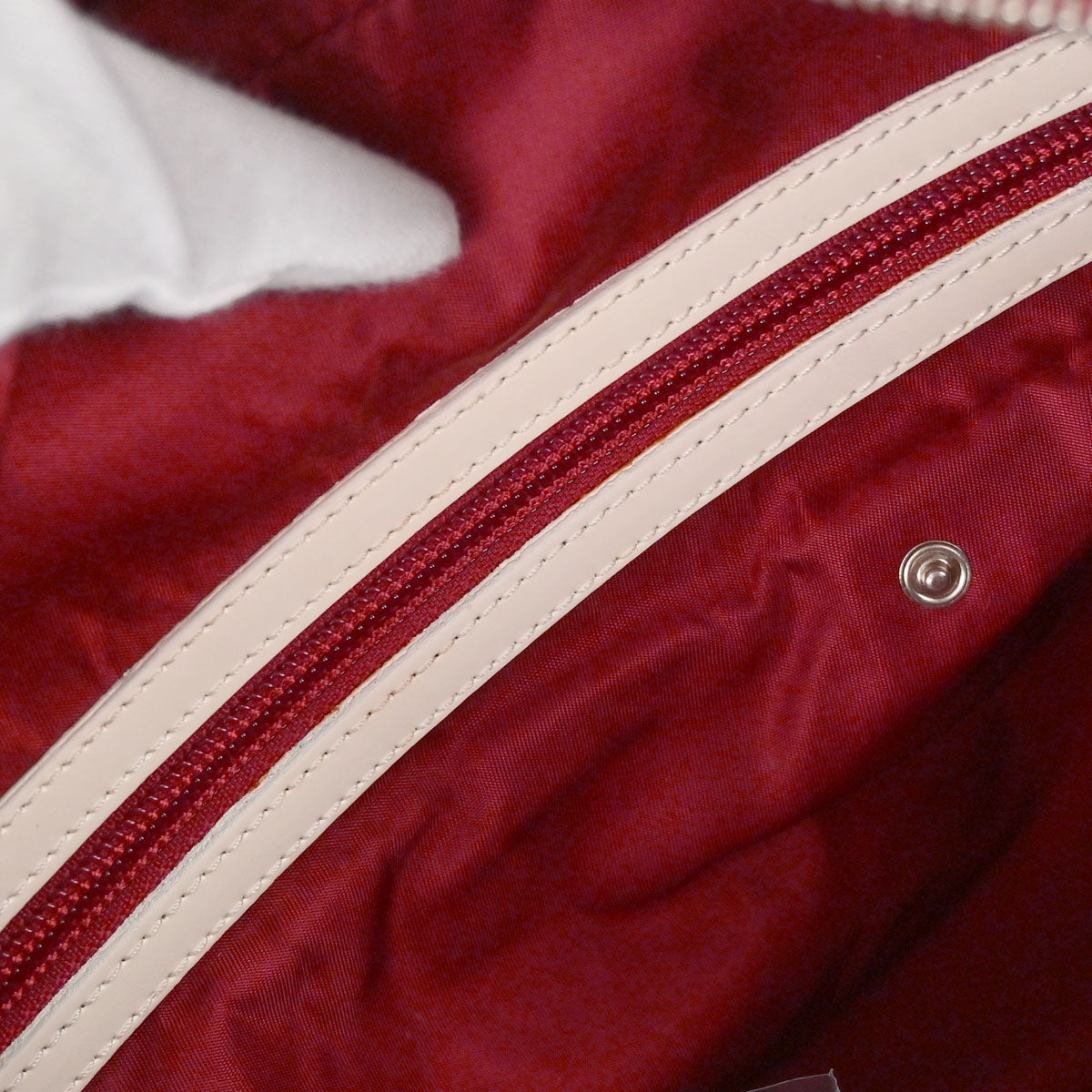 Christian Dior Burgundy Trotter 2way Duffle Handbag