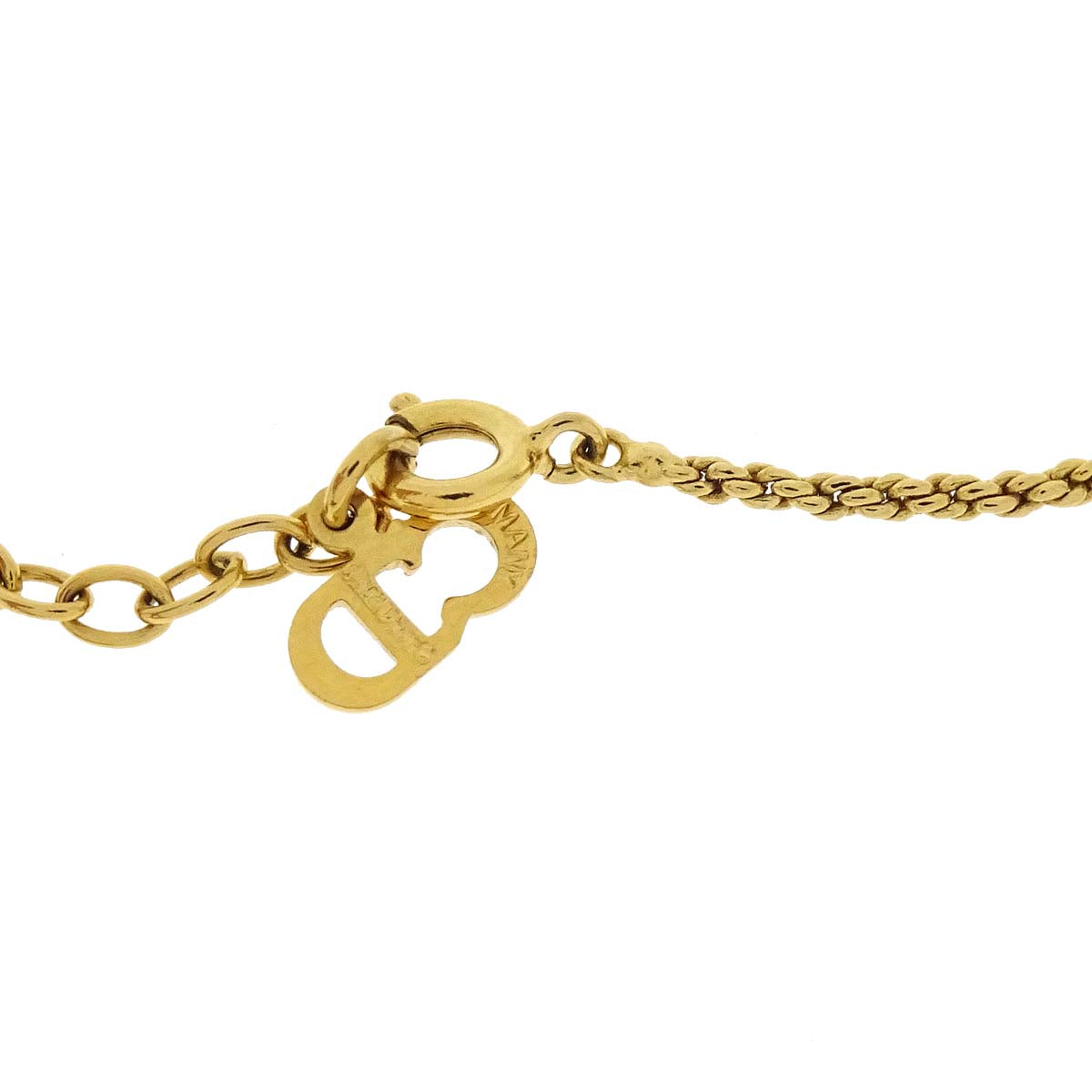 Christian Dior Necklace Pendant Gold