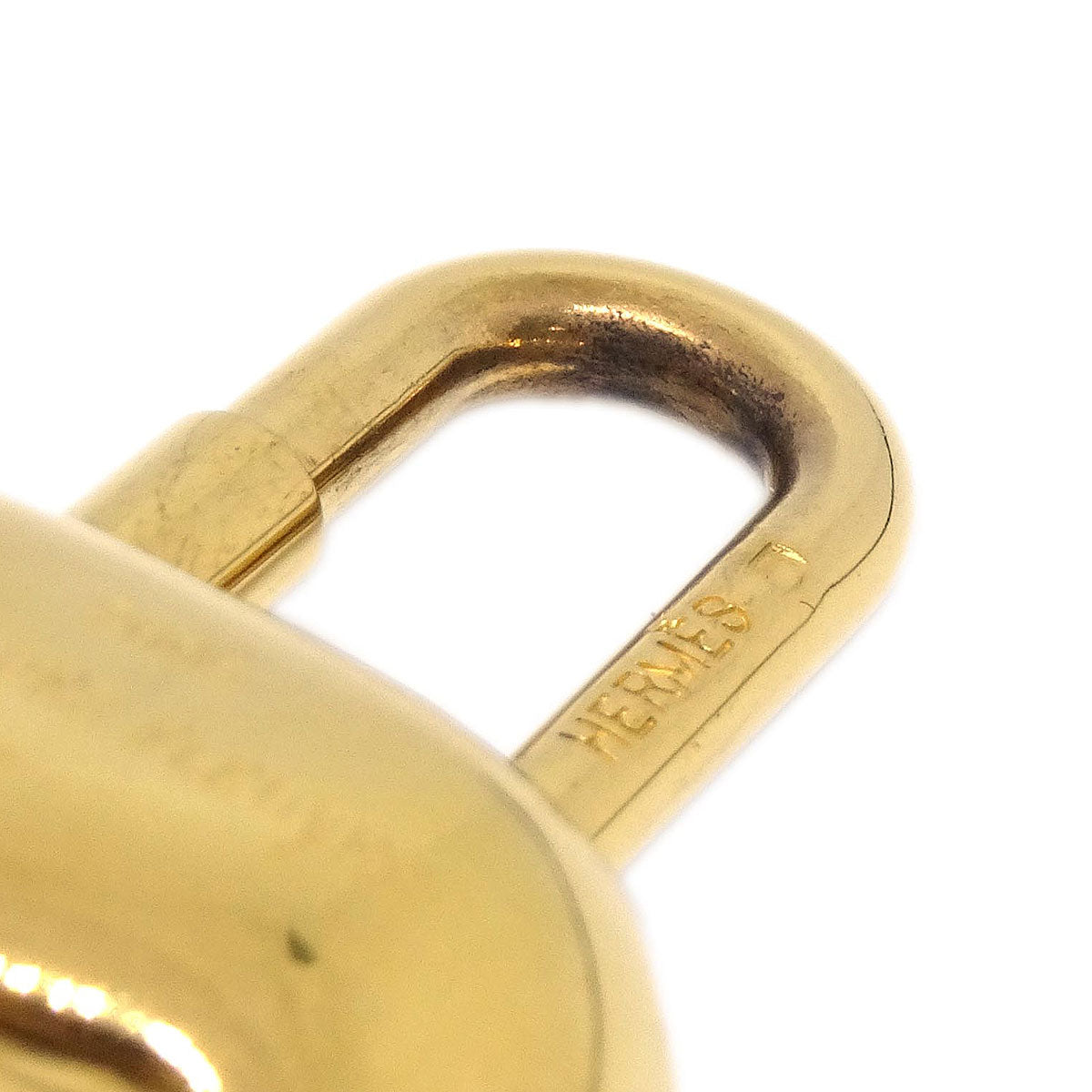 Hermes 2005 Annee Des Fleuves Cadena Gold Small Good