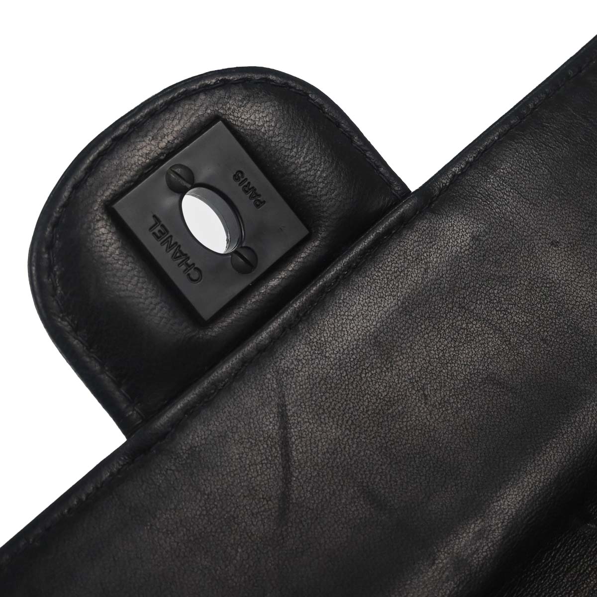 Chanel Black Jacquard Nylon Travel Line East West Shoulder Bag