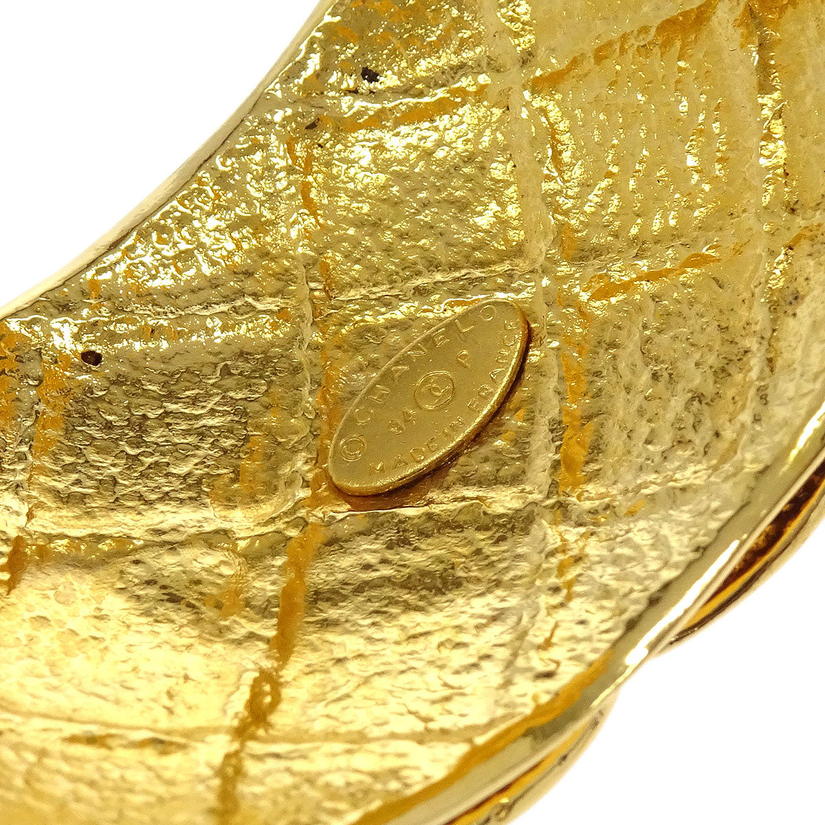 Chanel Gold Bracelet Bangle Accessories 94P