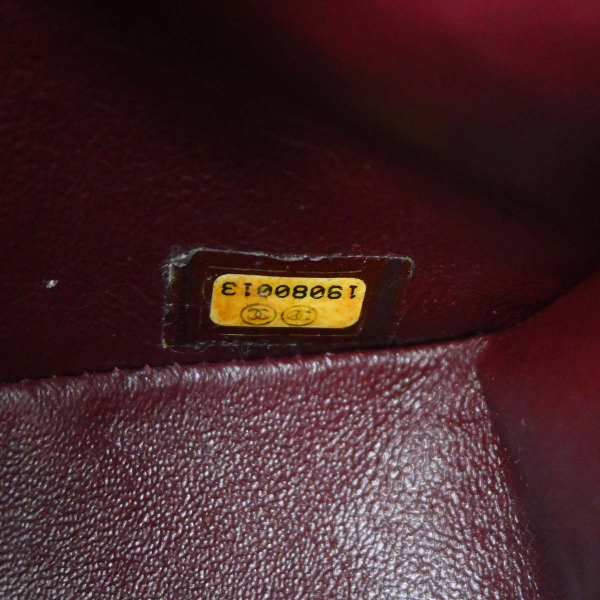 Chanel 2014 Black Caviar Skin Medium Classic Double Flap Shoulder Bag