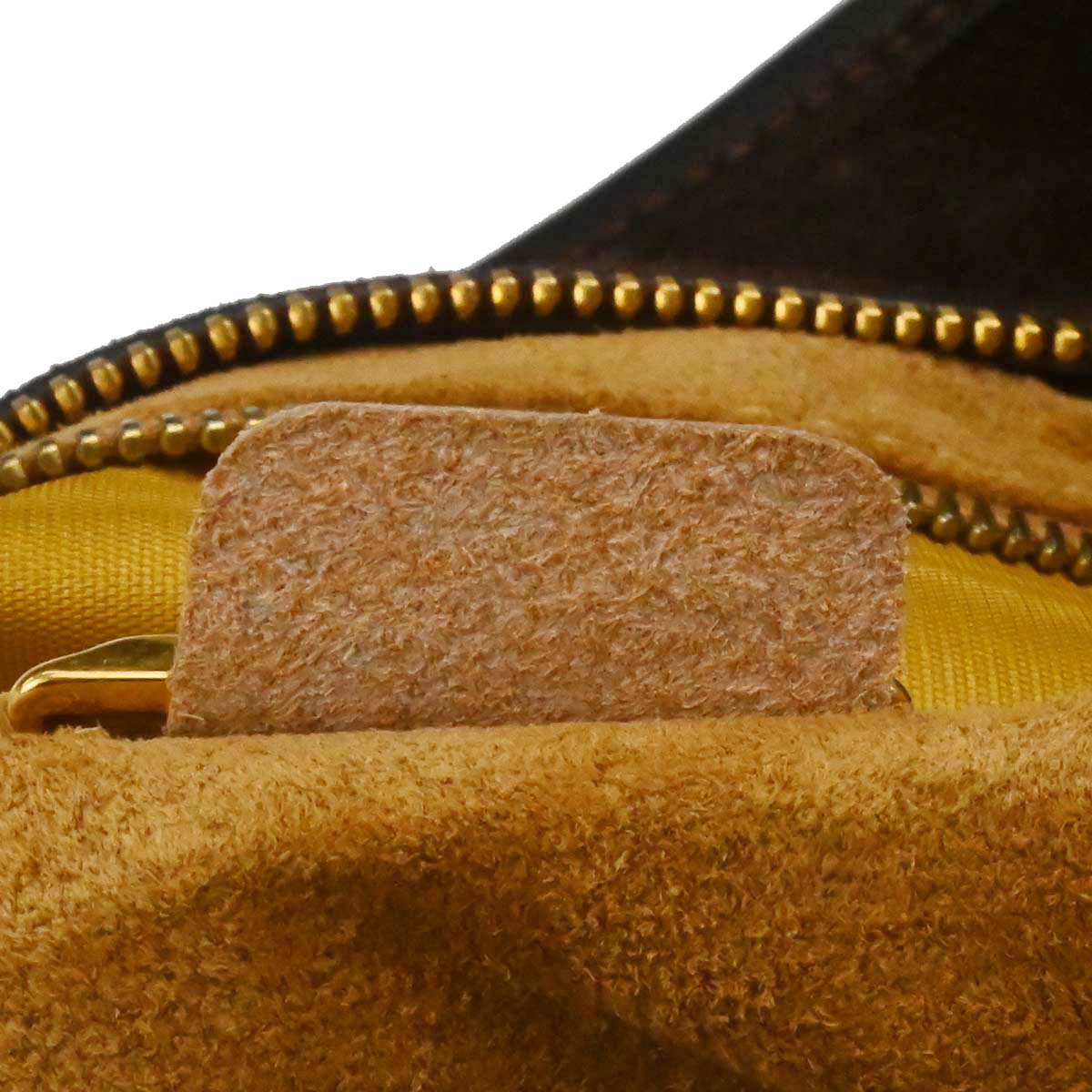 Loewe Brown Suede Embossed Leather Amazona 32 Handbag