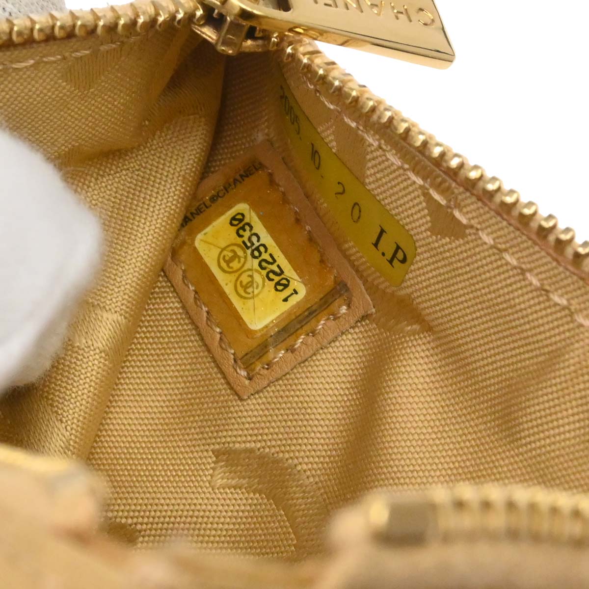 Chanel 2005-2006 Brown Lapin Fur Drawstring Shoulder Bag