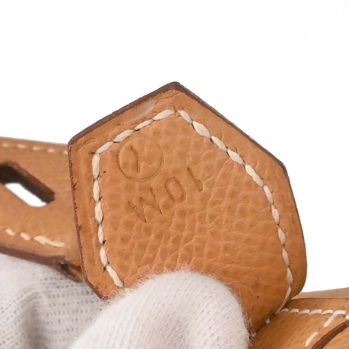 Hermes Natural Courchevel Macpherson 2way Shoulder Handbag