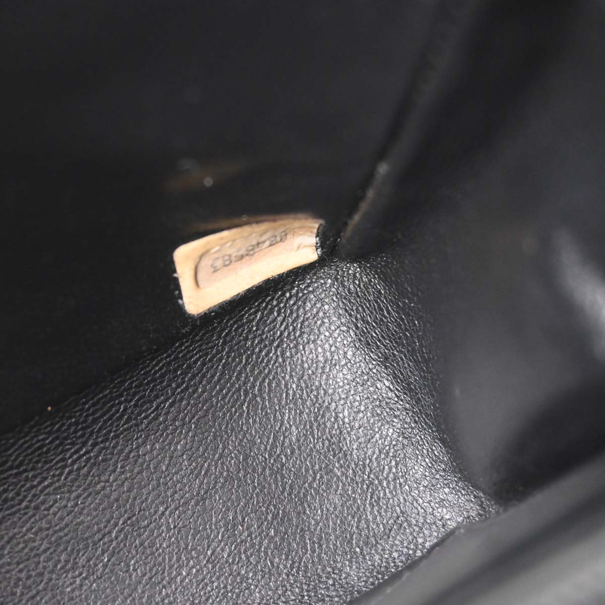 Chanel Black Cotton Mini Classic Square Flap Shoulder Bag 17