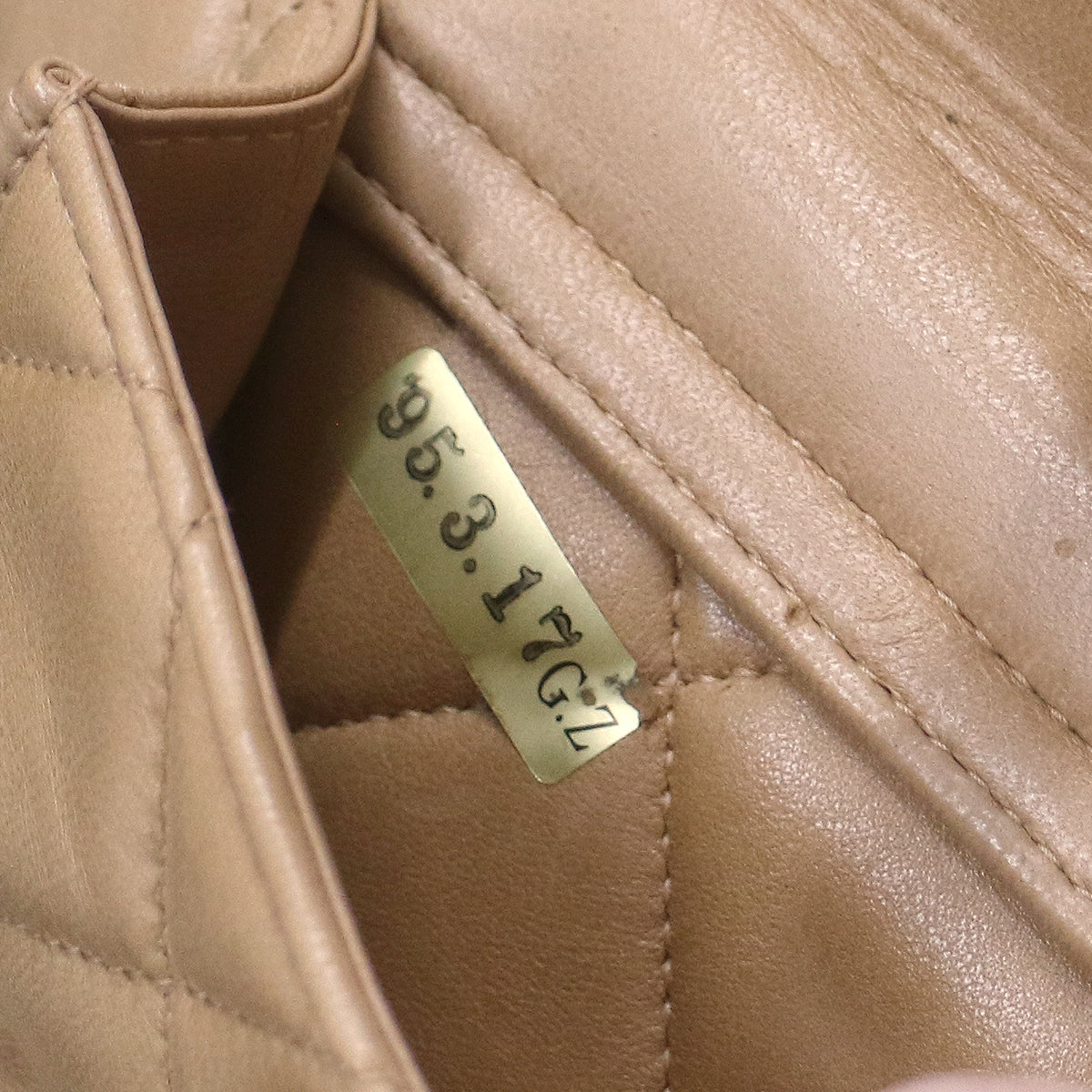 Chanel 1994-1996 Beige Lambskin Large Duma Backpack