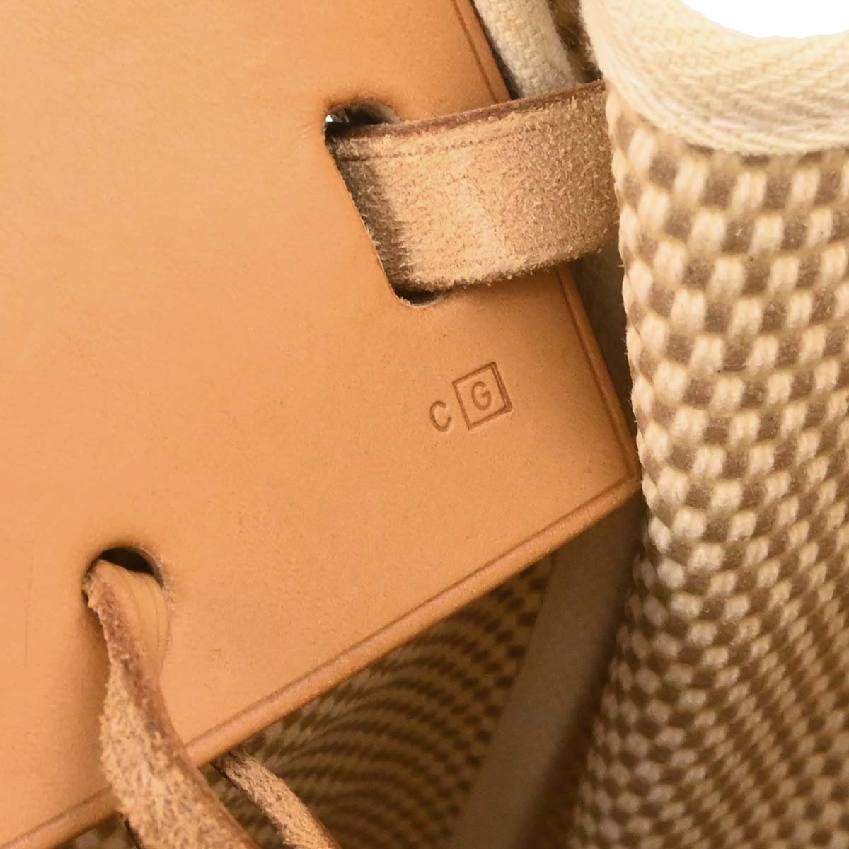 Hermes Beige Toile GM Herbag Cabas MM 2 in 1 Tote Bag