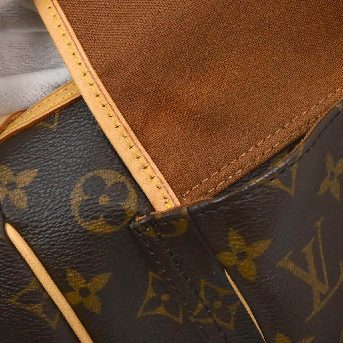 Louis Vuitton Monogram Tikal GM Hobo Handbag M40077