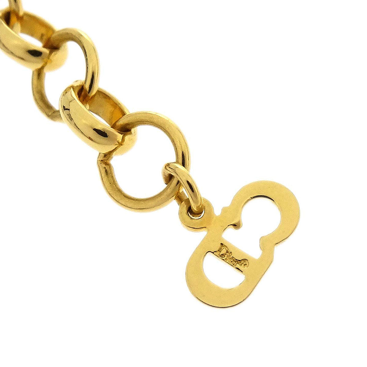 Christian Dior Necklace Pendant Gold