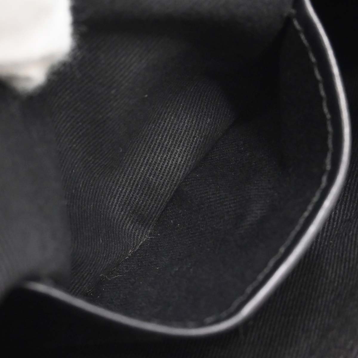 Celine Black Suede C Macadam Handbag