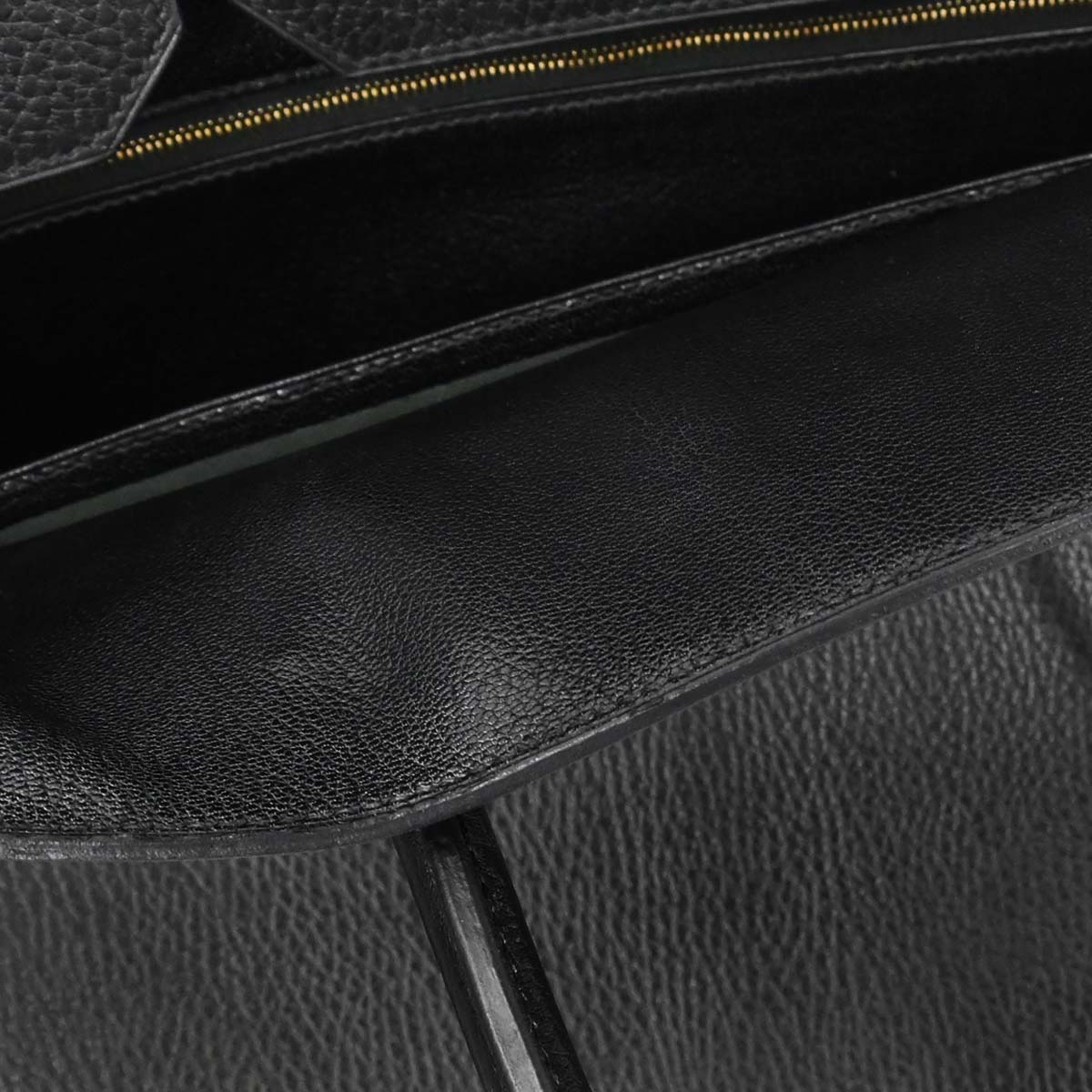 Hermes Black Ardennes Birkin 40 Handbag