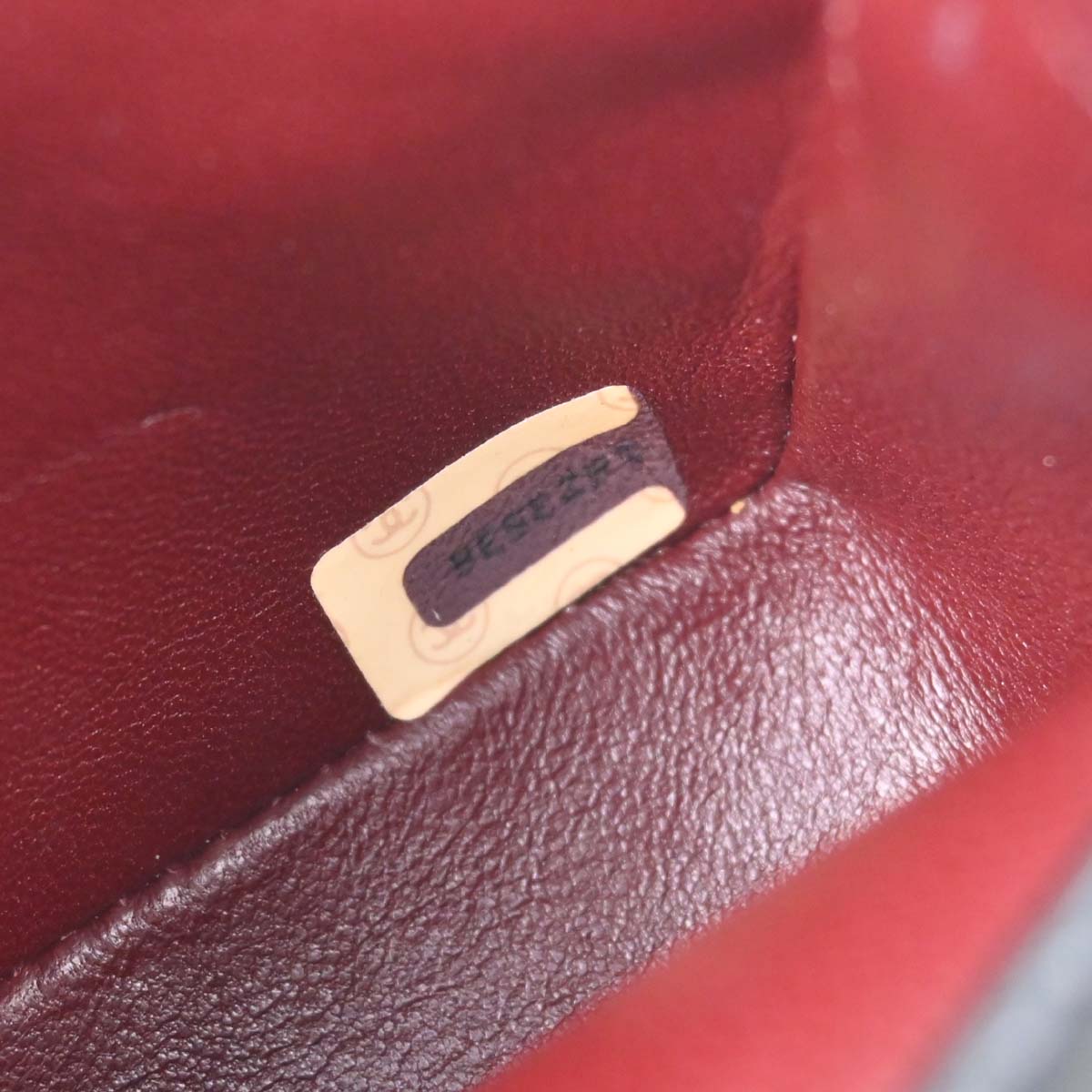 Chanel 1989-1991 Black Lambskin Straight Flap Shoulder Bag