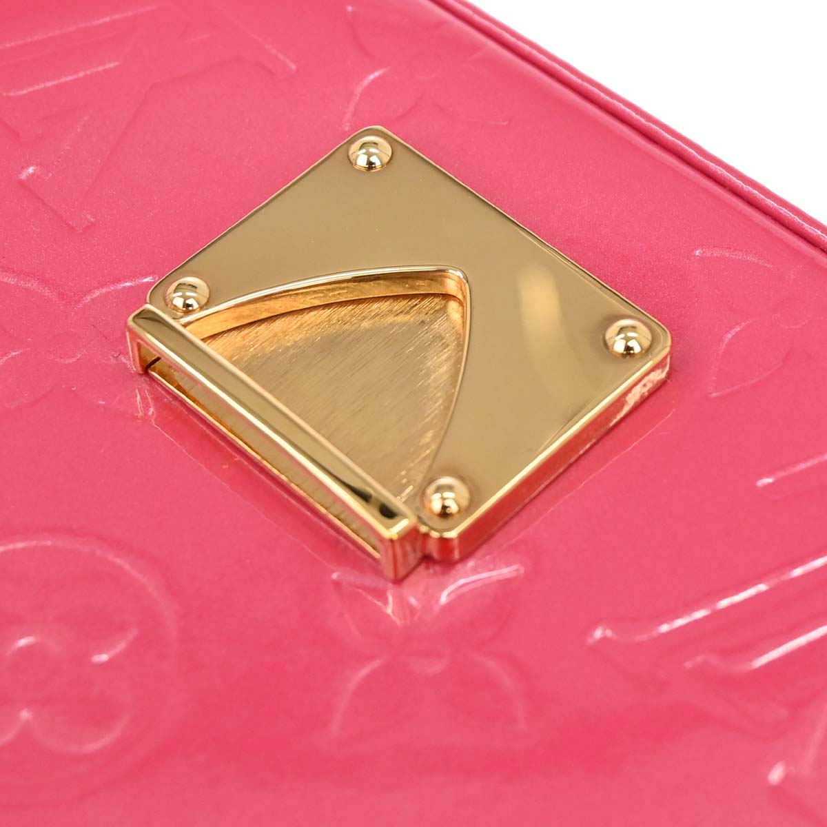 Louis Vuitton Pink Vernis Malibu Street Handbag M9150F