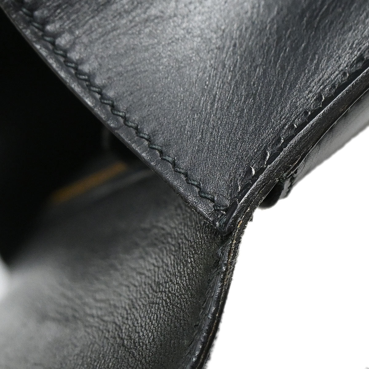 Hermes Black Box Calf Constance 23 Shoulder Bag