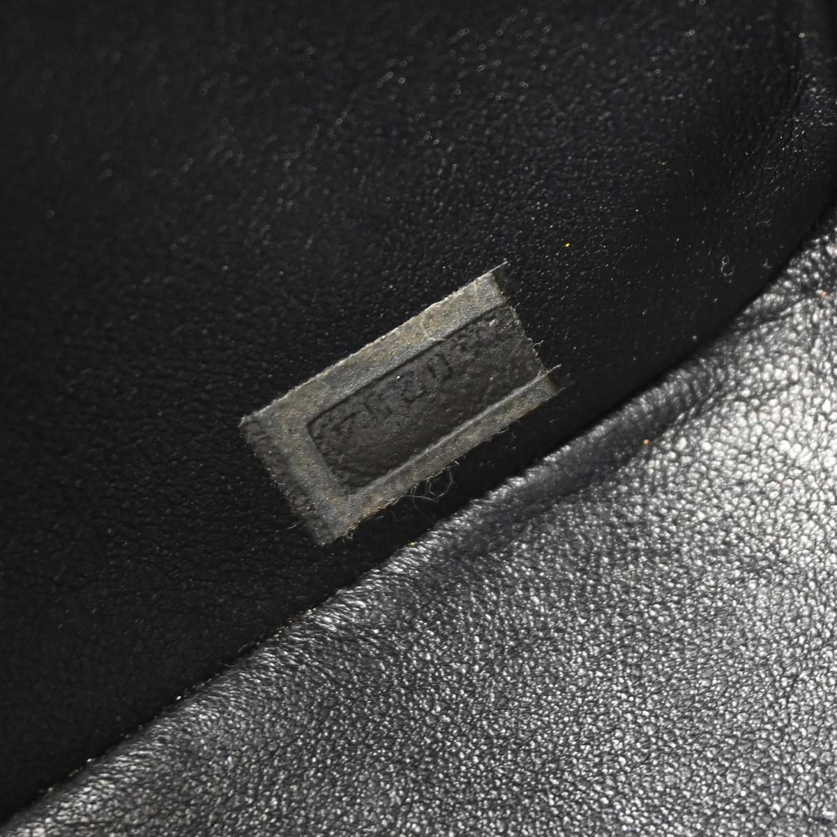 Chanel 1986-1988 Navy Lambskin Shoulder Bag