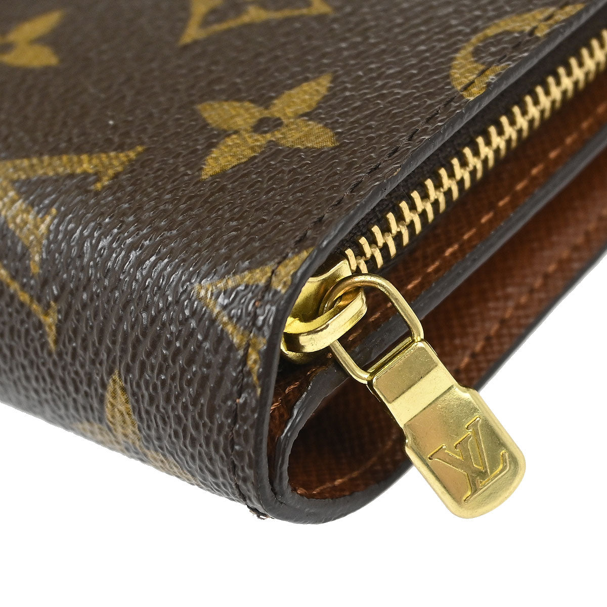 Louis Vuitton Monogram Porte Papier Wallet M61207