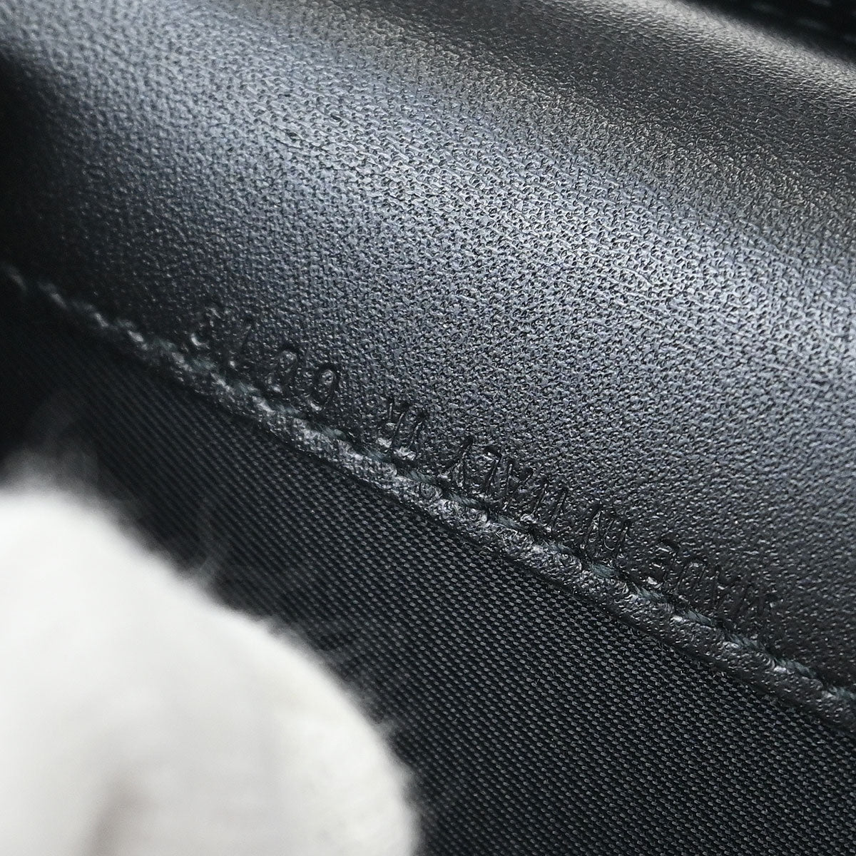 Christian Dior Black Trotter Saddle Trifold Wallet