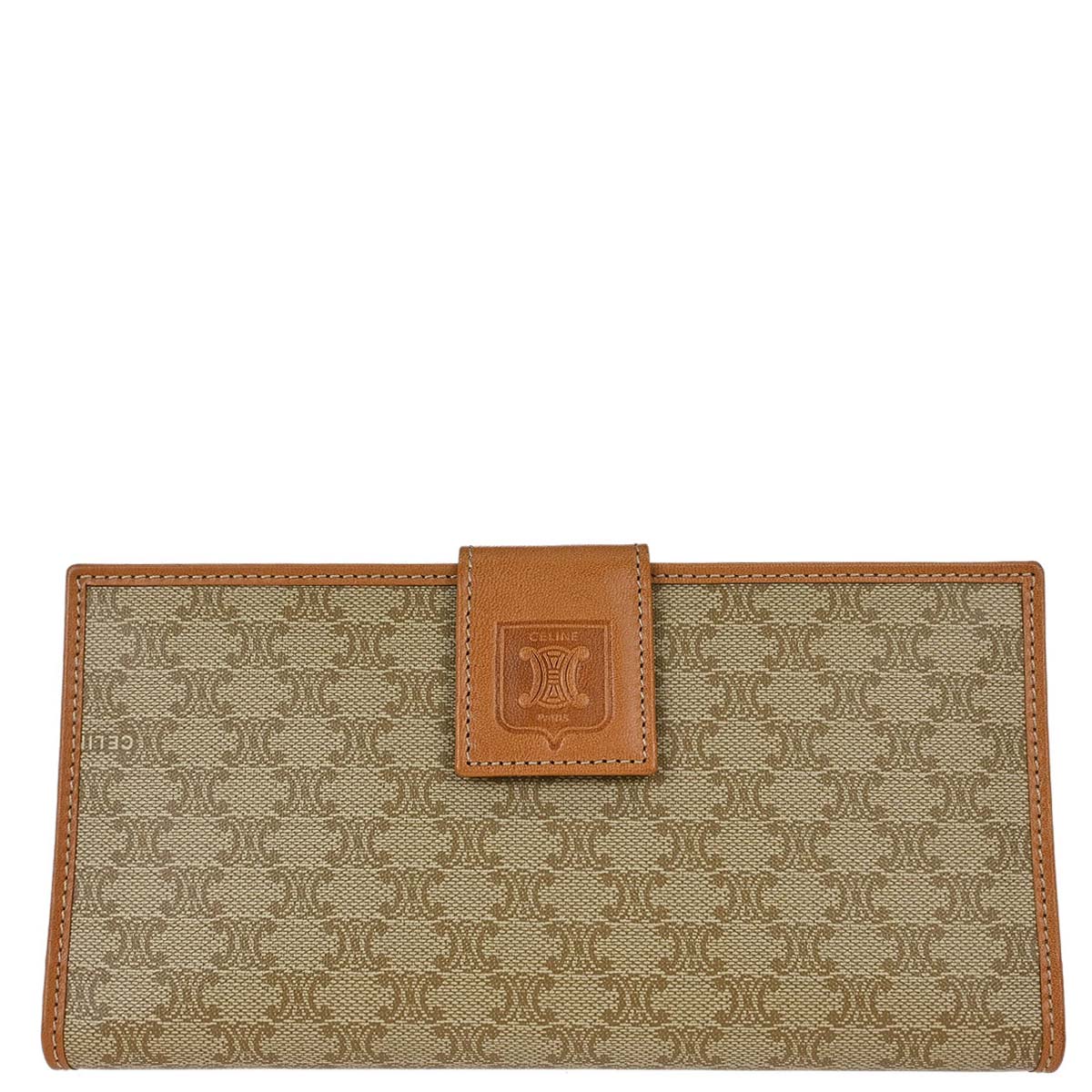Celine Beige PVC Macadam Long Bifold Wallet – AMORE Vintage Tokyo