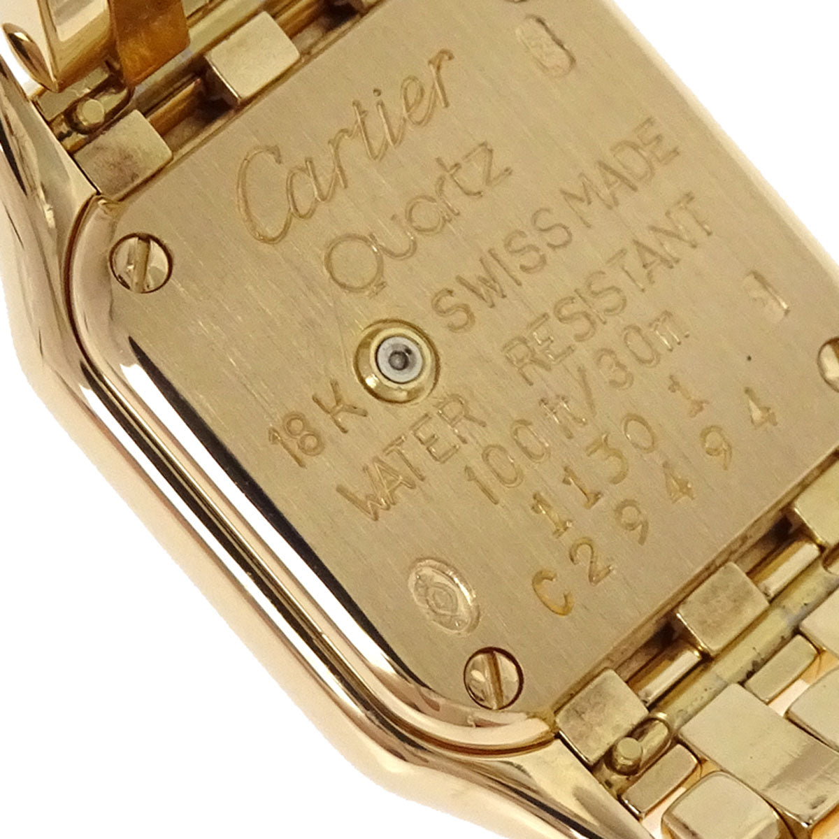 Cartier Mini Panthere 17mm Ref.11301 Quartz Watch 18KYG