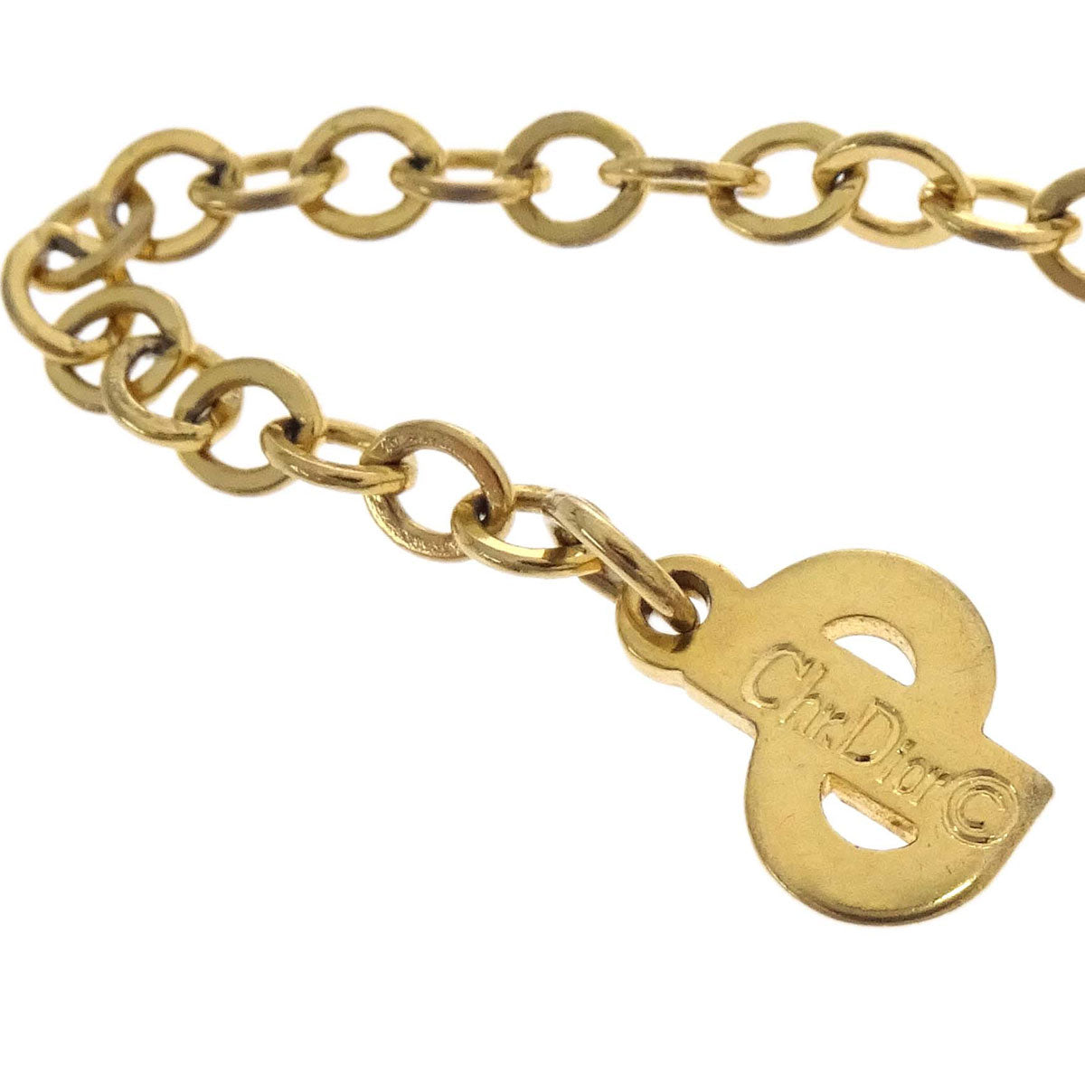 Christian Dior Necklace Pendant Gold
