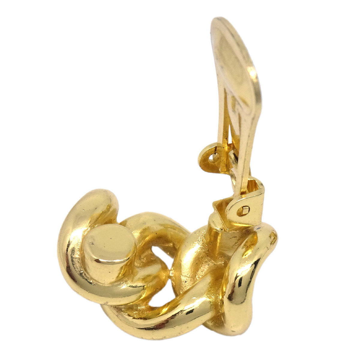 Christian Dior Clip-On Earrings Gold