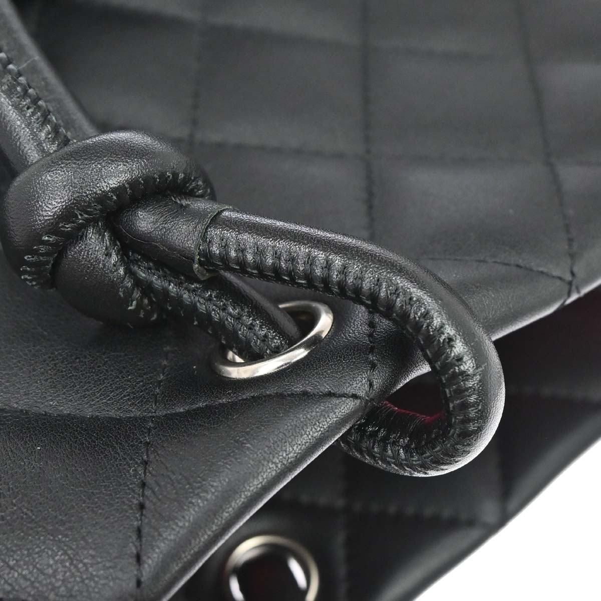 Chanel 2005-2006 Black Calfskin Cambon Ligne Tote Handbag