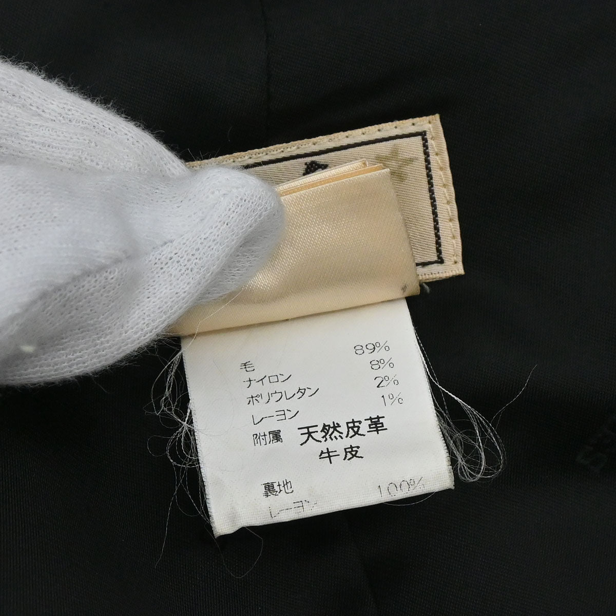 Hermes Hooded Duffle Coat Gray #50