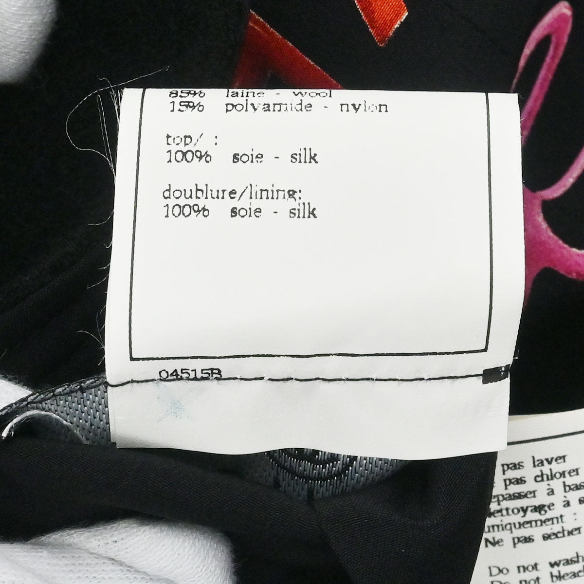 Chanel 1996 Single Breasted Collarless Jacket Black #40